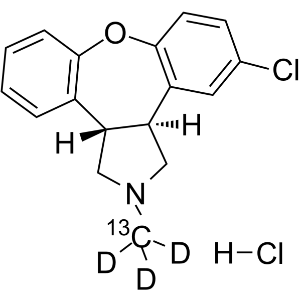 Asenapine-13C,d3 HCl